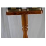 Vintage Dual Head Gumball Machine on a Stand