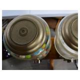 Vintage Dual Head Gumball Machine on a Stand