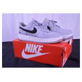 Nike Air Force 1 Wolf Grey Double Swoosh