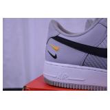 Nike Air Force 1 Wolf Grey Double Swoosh