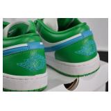 Nike Air Jordan 1 Low Lucky Green Aquatone Shoes