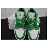 Nike Air Jordan 1 Low Lucky Green Aquatone Shoes