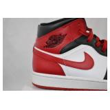 Nike Air Jordan 1 Mid Bred Toe Shoes 10.5