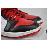 Nike Air Jordan 1 Mid Bred Toe Shoes 10.5