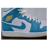 Nike Air Jordan 1 Mid-Top Aquatone Shoe