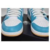Nike Air Jordan 1 Mid-Top Aquatone Shoe