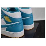 Nike Air Jordan 1 Mid-Top Aquatone Shoe