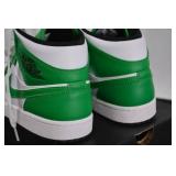 Nike Air Jordan 1 Mid "Lucky Green" Shoes
