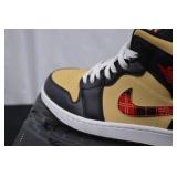 Air Jordan 1 Mid SE Tartan Swoosh