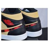 Air Jordan 1 Mid SE Tartan Swoosh