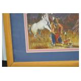 Remember Us Lorenzo Black Buffalo Thunderbird Print