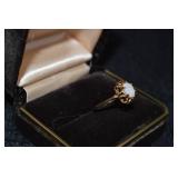 Vintage 14k Gold Opal Ring
