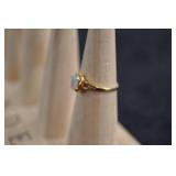 14k Gold Opal Ring