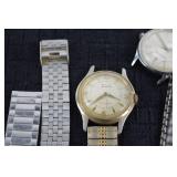 Vintage Watch And Cuff Link Collection