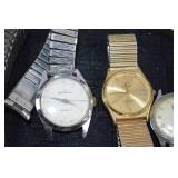 Vintage Watch And Cuff Link Collection