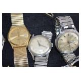 Vintage Watch And Cuff Link Collection