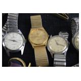 Vintage Watch And Cuff Link Collection