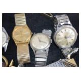 Vintage Watch And Cuff Link Collection
