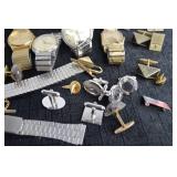 Vintage Watch And Cuff Link Collection