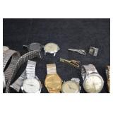 Vintage Watch And Cuff Link Collection