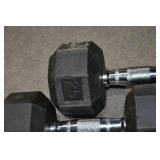25 Pound Dumbbell Weights