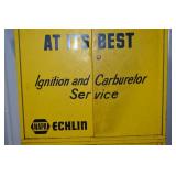 Vintage Napa Ignition And Carburetor Storage Cabinet