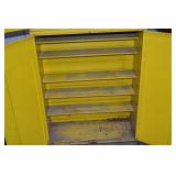 Vintage Napa Ignition And Carburetor Storage Cabinet