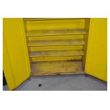 Vintage Napa Ignition And Carburetor Storage Cabinet