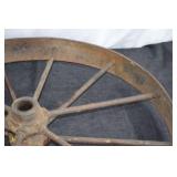 Antique Wagon Wheel