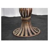 Vintage Intricatly Detailed Rattan Cornucopia