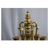 Vintage Art Deco Dilly MFG Co Brass Candlebra