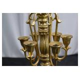 Vintage Art Deco Dilly MFG Co Brass Candlebra