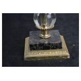 Vintage Art Deco Dilly MFG Co Brass Candlebra