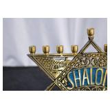 Vintage Shalom Star Of David