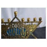 Vintage Shalom Star Of David