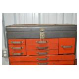 Vintage Rem Line Tool Box With Tools