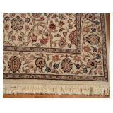 Beautiful Cream Wool Accent Rug