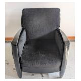 Black Lay Z Boy Armchair
