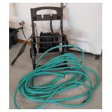 Pair of Hoses and Rolling Hose Reel