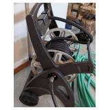 Pair of Hoses and Rolling Hose Reel