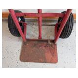 Red Metal Moving Dolly