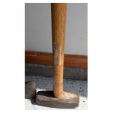 Assorted Brooms and Yard Tools