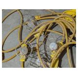 Assorted Work Lights and Extension Cords