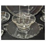 Vintage Fostoria Glass Servingware