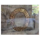 Framed Metallic Abstract Print by Volk