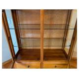 Beautiful Basset Glass Display Cabinet