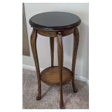 Pulaski Furniture Black Granite Topper Accent Table