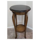 Pulaski Furniture Black Granite Topper Accent Table