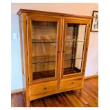 Beautiful Basset Glass Display Cabinet