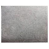 Milling Road Grey Paisley Armchair and Ottoman